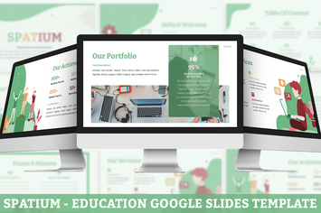 Spatium - Education Google Slides Template