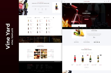 Vine Yard HTML Template