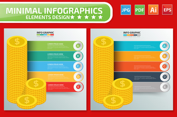 Money Infographics design