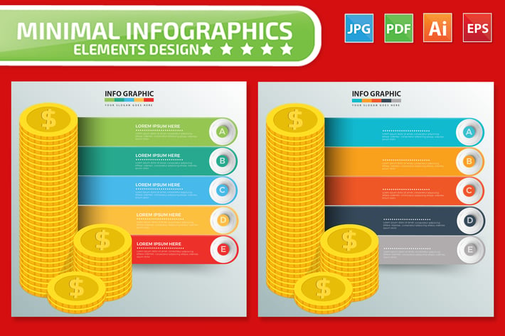 Money Infographics design