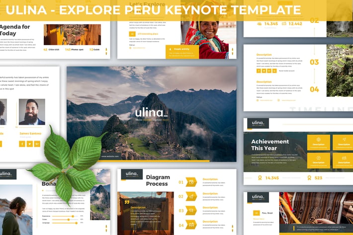 Ulina - Explore Peru Keynote Template