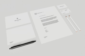  Stationery Set Mockup