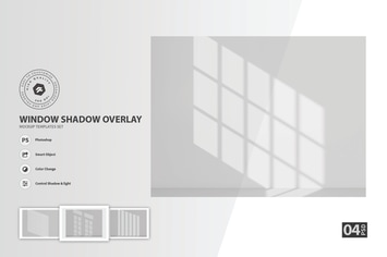 Window Shadow Overlay vol.01 - Mockup