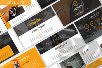 Voznost - Automotive Keynote Template