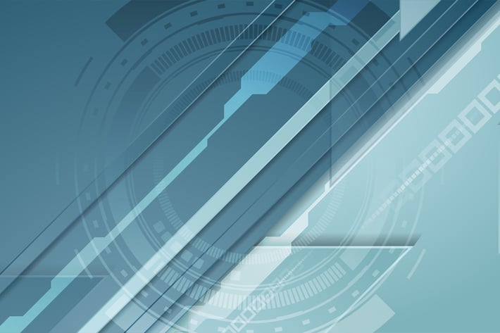 Abstract blue technology futuristic background