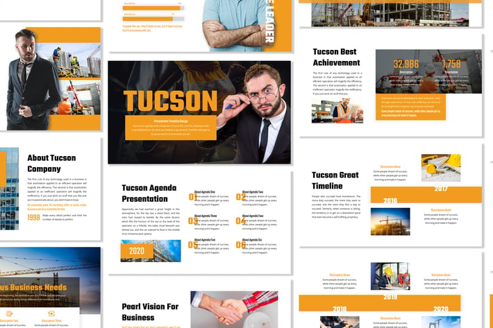 Tucson - Business Template Prensentation