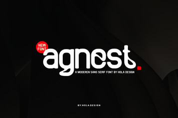 Agnest - Modern Sans Serif Font