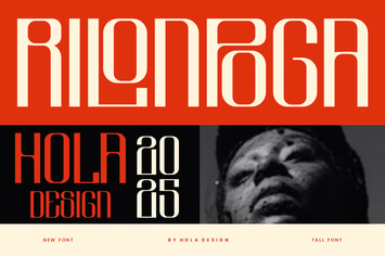 Rilonpoga - Modern Sans & Retro Font