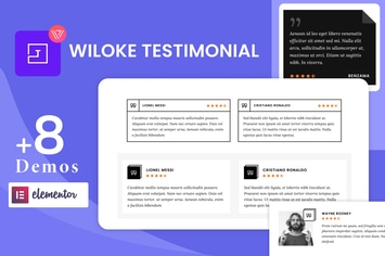 Wiloke Testimonial Elegant