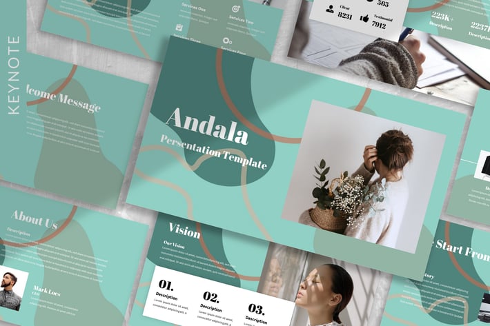 Andala - Creative Keynote Template