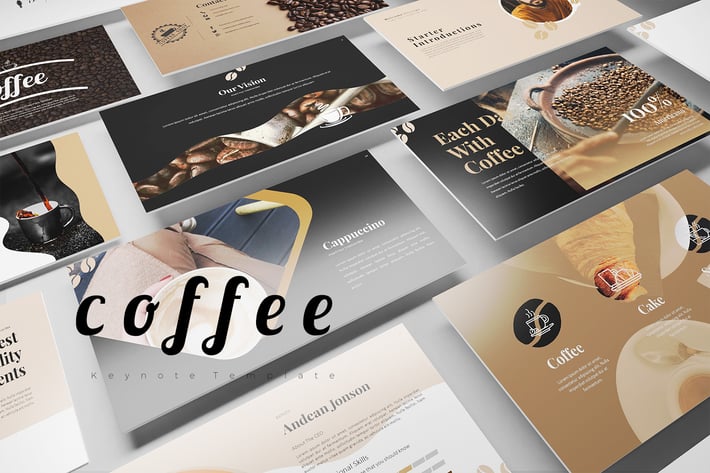coffee Keynote Templates