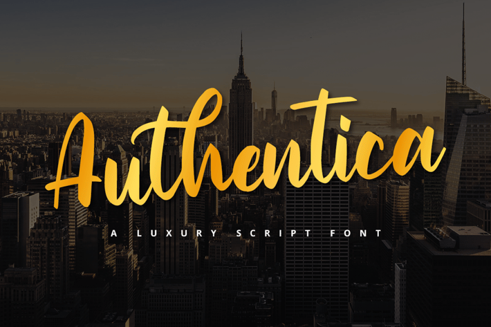 Golden Script Font