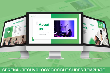 Serena - Technology Google Slides Template