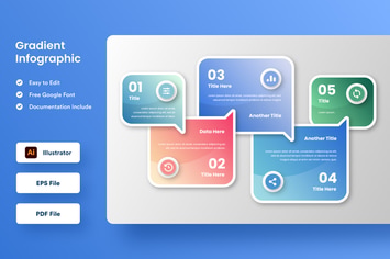 Gradient Infographic