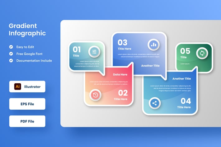 Gradient Infographic