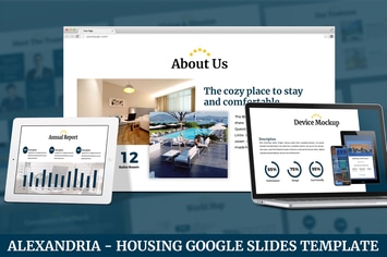 Alexandria - Housing Google Slides Template