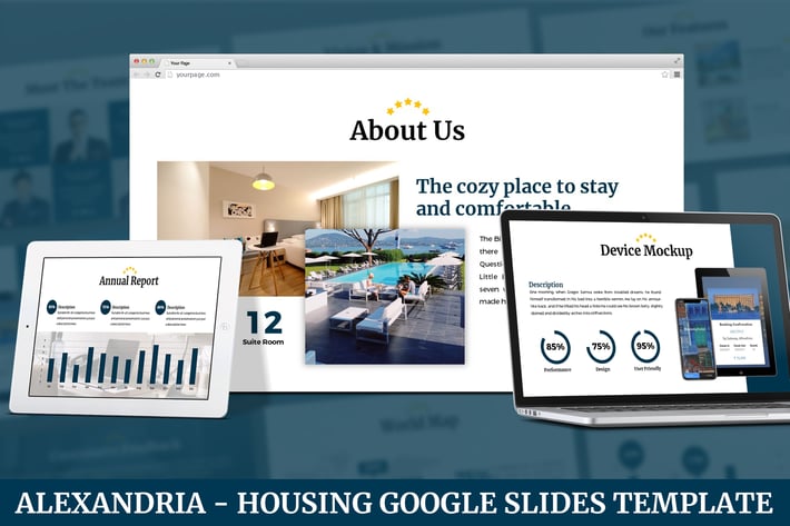 Alexandria - Housing Google Slides Template
