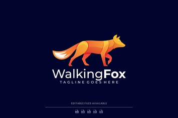 Fox Gradient Colorful Logo