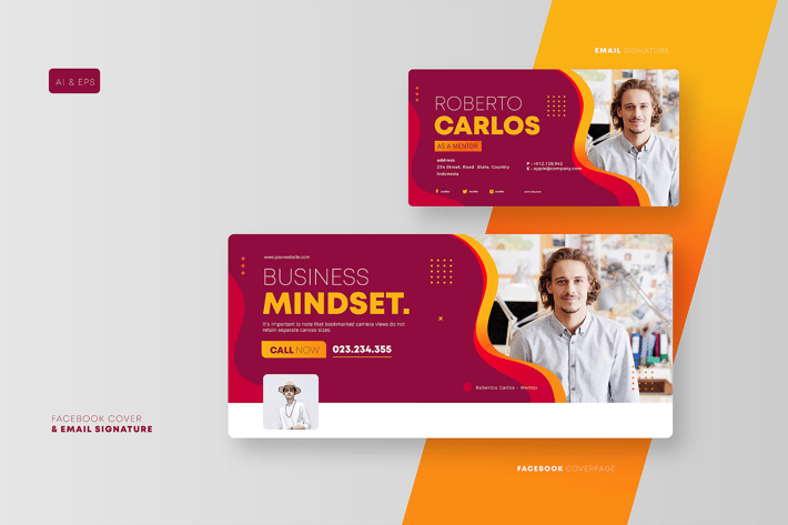 Cd Facebook Cover & Email signature
