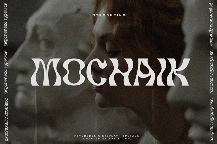 Mochaik - Modern Logo Font