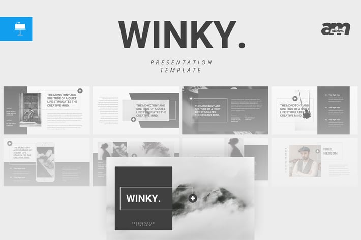 Winky - Keynote Template