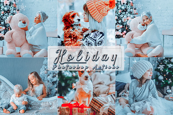 Holiday Photoshop Actions 