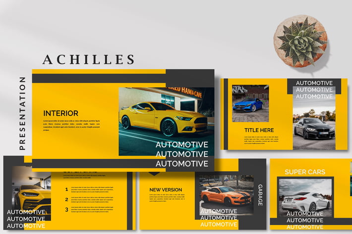 Achilles Sport Cars - Automotive Powerpoint