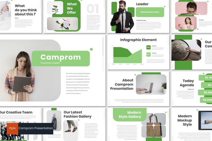 Camprom - Powerpoint Template