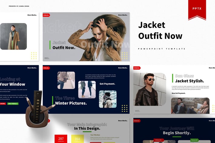 Jacket Outfit Now | Powerpoint Template