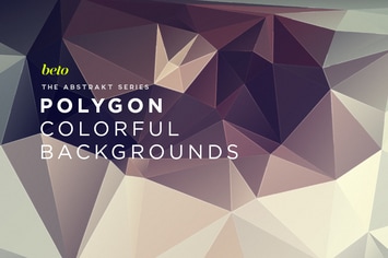 Polygon Abstract Backgrounds V13
