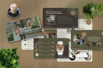 Kaftrie - Coffee Shop Powerpoint Template