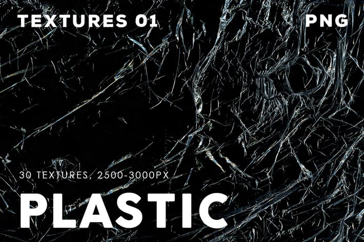 30 Plastic Texture Overlays 