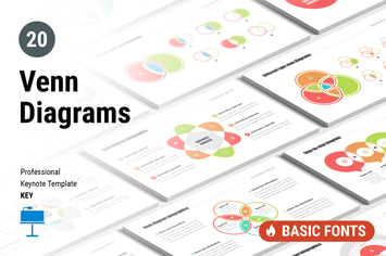Venn Diagrams Pack for Keynote