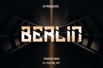 Berlin | Modern Sans