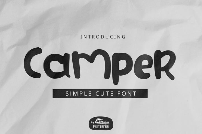 Camper Font