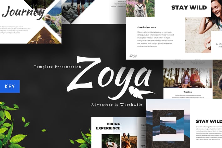 Zoya - Nature Keynote Template
