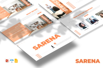 Sarena - Powerpoint / Google Slides / Keynote