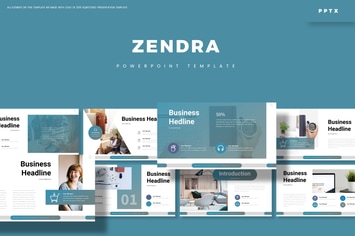 Zendra - Powerpoint Template