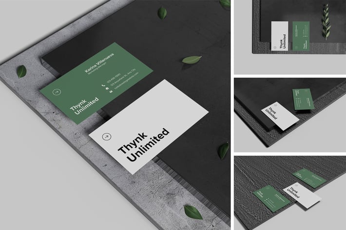 Minimal Business Card Mockup