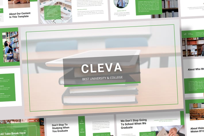 Cleva - University & Collage Keynote Template