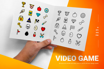 Vidio Game - Icons