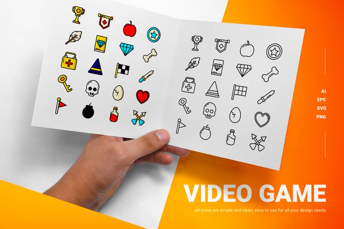 Vidio Game - Icons