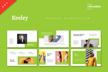 Keeley - Fashion Powerpoint Template
