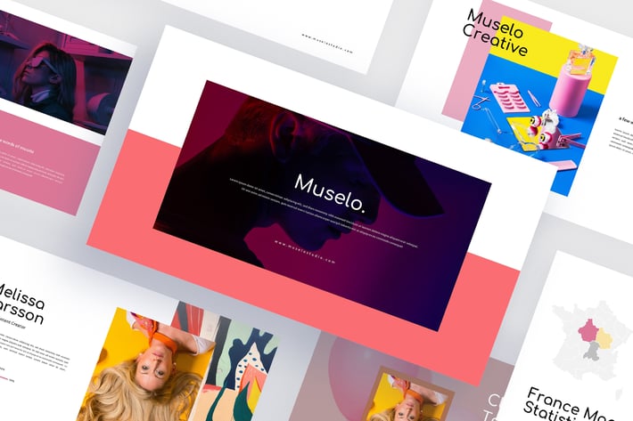 Muselo - Creative Powerpoint Template 