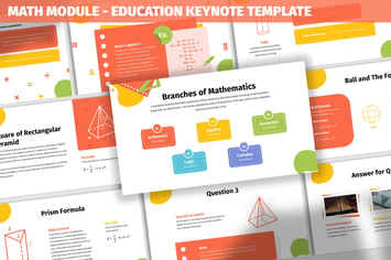 Math Module - Education Keynote Template