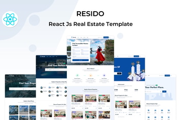 Resido - React Js Real Estate Template