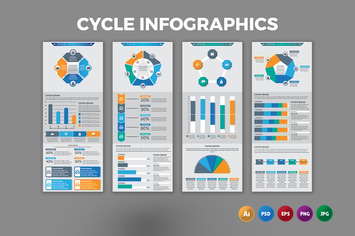 Cycle Element – Infographics Design