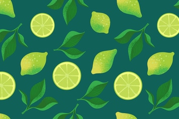 Lime Vector Pattern