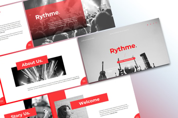 Rythme - Music Keynote Template