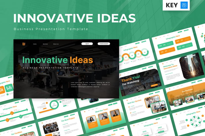 Innovative Ideas - Business Keynote Templates